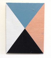 Zonder titel, Olie &amp;amp; acryl, op paneel, 2017, 18 x 24 cm