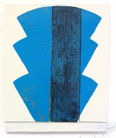 Fontein, Lak/potlood op paneel, 2016, 30 x 30 cm