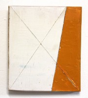 Zonder titel, Olie &amp;amp; acryl op paneel, 2017, 18 x 24 cm