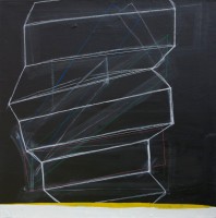 Wrong, Olie &amp;amp; acryl op doek, 2012, 100 x 100 cm