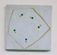 Prieel, olie/acryl op doek, 2017, 45 x 45 cm