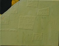 Covert, 2008, Olie &amp;amp; lakverf op doek 24 x 19 c